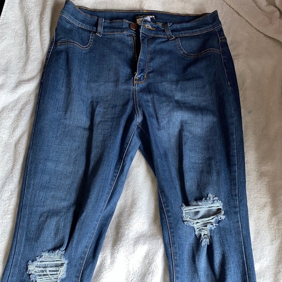 Fashion nova blue jeans - Picture 1 of 3